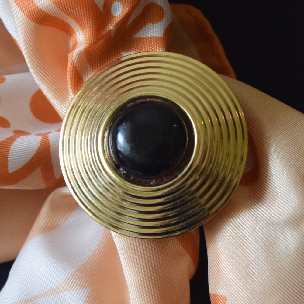 West Germany Dress Scarf Clip Vintage ...